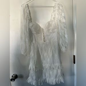 Selfie Leslie White Dress